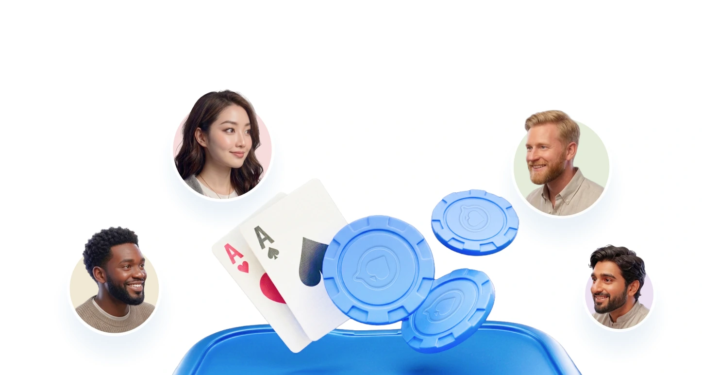 微扑克俱乐部入口示意