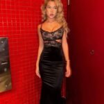 Aliana Cutout Lace And Satin Mermaid Dress