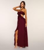 Ruffle and Ready Chiffon Halter Maxi Dress - Image 20