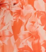 Beauty So Unique Lace-Up Floral Chiffon Maxi Dress - Image 3