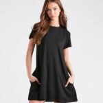 Effortless And Breezy Short T-Shirt Dress