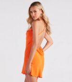 Sunset Moments A-Line Mini Dress - Image 6