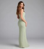Vacay Mode Buckle Cutout Slit Maxi Dress - Image 2