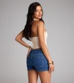 Sleek And Stunning Corset Halter Top - Image 11