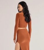 Bold Staple Long Sleeve Crop Top - Image 7