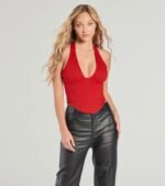 Sleek And Stunning Corset Halter Top - Image 6