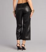 The Icon Faux Leather Capri Pants - Image 2