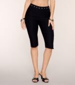 Weekend Edit Studded Capri Pants - Image 2