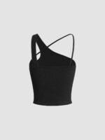 Vibemartini Asymmetrical Halter Tank Top - Image 4