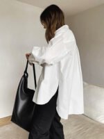 Vibemartini Minimalist Button Down Shirt - Image 2