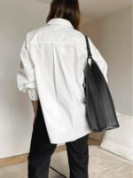 Vibemartini Minimalist Button Down Shirt - Image 3