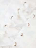 Vibemartini Ivory Glow Tied Crop Corset Top - Image 6