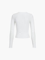 Vibemartini Everyday Rib Long Sleeve Top - Image 3