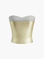 Vibemartini Vintage Purl Strapless Tube Top - Image 5