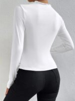 Vibemartini Ruching Long Sleeve Shirt - Image 7