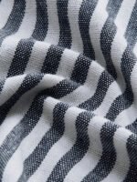 Vibemartini Cotton & Linen Pinstripe Loose Shirt - Image 9