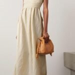 Summer cross wide loop wrap dress