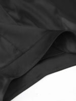 Oversized Satin Wide Leg Dress Pants - Image 3