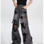 Ripped Y2K Halloween Pants - Image 5
