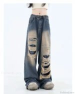 Ripped Y2K Halloween Pants - Image 6
