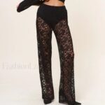 Sexy Sheer Lace Transparent Pants for Halloween - Image 6