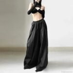 Vintage Gothic Emo Alt Women Techwear Baggy Pants