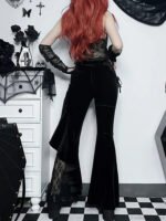 Wide Leg Gothic Halloween Pants - Image 5